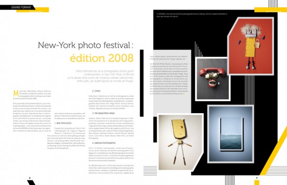 Beaux Arts Magazine spread