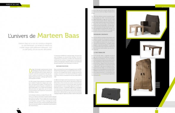 Beaux Arts Magazine spread