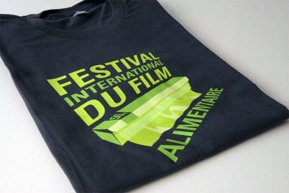 Festival du Film Alimentaire t-shirt design