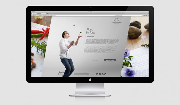 Jacqmotte Tomorrow's Great Chefs website