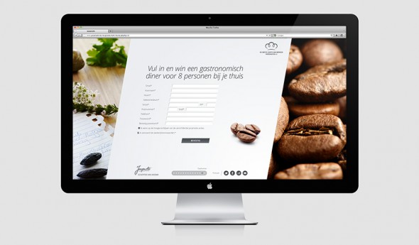 Jacqmotte Tomorrow's Great Chefs website