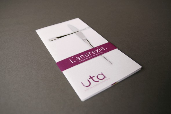 Anorexia Awareness Campaign leaflet