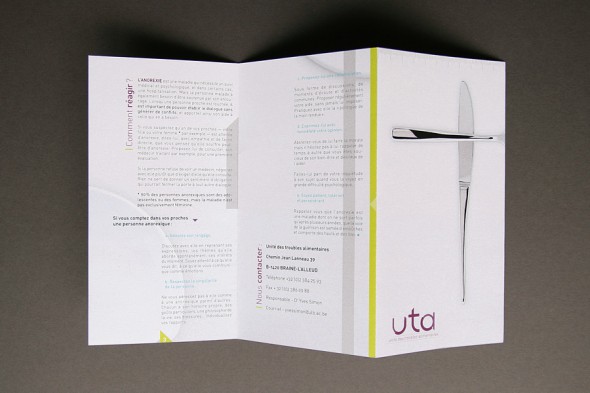 Anorexia Awareness Campaign leaflet