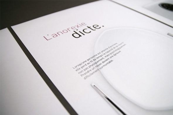 Anorexia Awareness Campaign poster